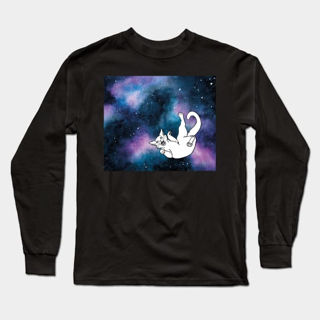 Catharsis - If Cats Could They Would Destroy The Universe Long Sleeve T-Shirt by myweirdbrain